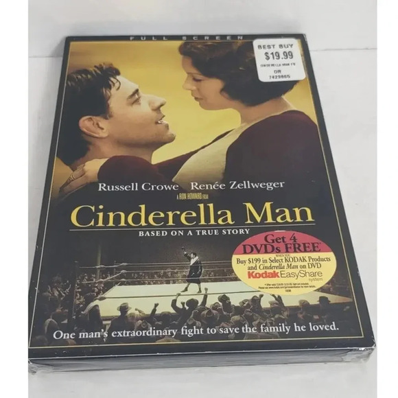 Cinderella Man Widescreen Edition Sealed DVD - Picture 1 of 4